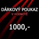 Dárkový poukaz v hodnotě 500 Kč