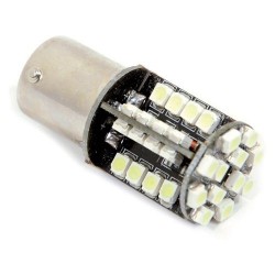 Žárovka 44 SMD LED 12V Ba15S s rezistorem CAN-BUS ready bílá